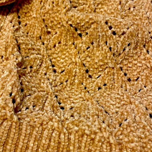 Cropped Chenille sweater - Picture 4 of 5